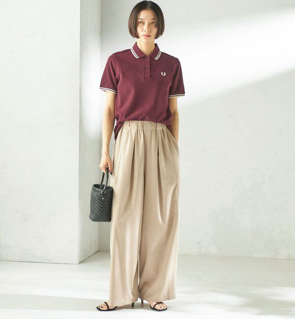 SHIPS for women「FRED PERRY:G3600 TWIN TIPPED SHIRTS」|ポロシャツ|