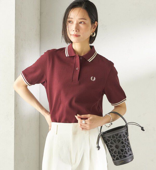 SHIPS for women「FRED PERRY:G3600 TWIN TIPPED SHIRTS」|ポロシャツ|