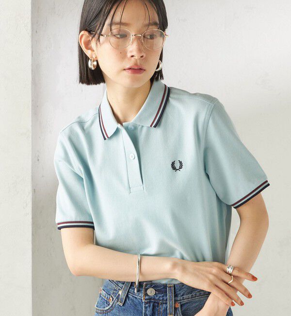 SHIPS for women「FRED PERRY:G3600 TWIN TIPPED SHIRTS」|ポロシャツ|