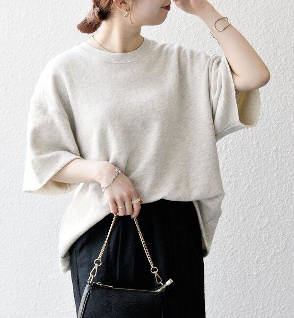 SHIPS any「SHIPS any: ドライタッチ 吊り裏毛 ヴィンテージライク スウェット Tシャツ◇」|Tシャツ・カットソー|