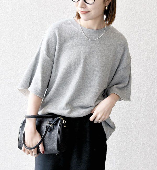 SHIPS any「SHIPS any: ドライタッチ 吊り裏毛 ヴィンテージライク スウェット Tシャツ◇」|Tシャツ・カットソー|