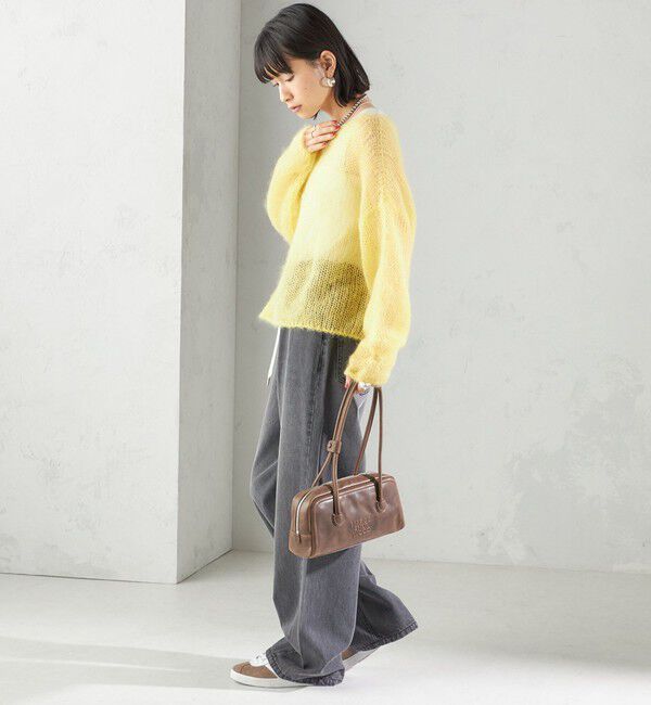 SHIPS for women「モヘヤ メッシュ プルオーバー」|ニット・セーター|