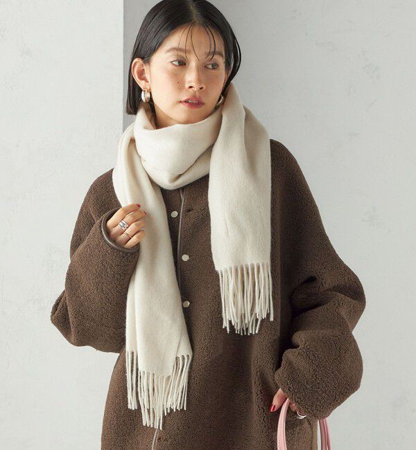 SHIPS for women「ウール カシミヤ ウォッシャブル ストール」|ストール|