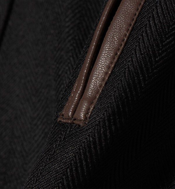 SHIPS any「SHIPS any: ヘリンボーン パイピング フレア ジャンパースカート」|ワンピース|