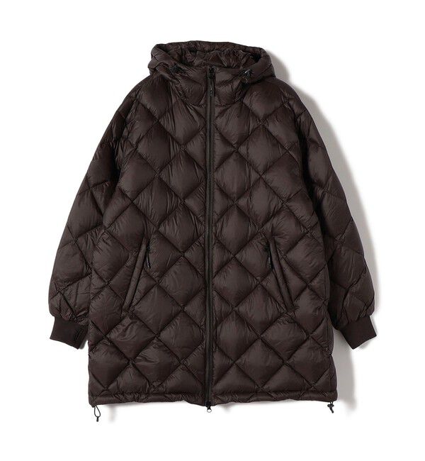 SHIPS for women「【SHIPS別注】Wai+ &times; TAION:〈手洗い可能〉ミディ ダウン コート」|ダウン|