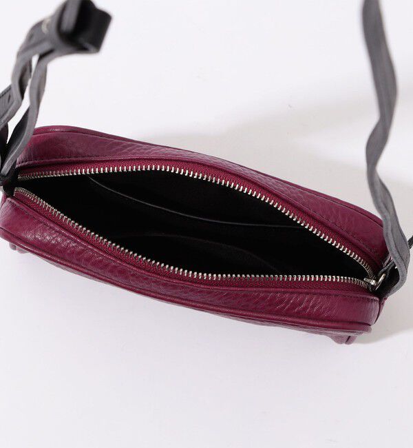 TOMORROWLAND GOODS「TOMORROWLAND シュリンクレザー ミニショルダーバッグ」|ショルダー・メッセンジャー|