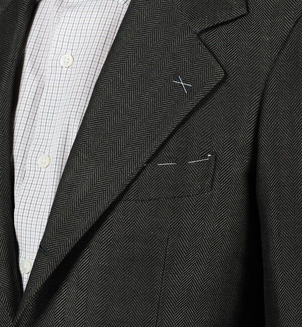 TOMORROWLAND MENS「【別注】De Petrillo リネンコットン シングルブレステッド3Bジャケット」|テーラードジャケット|