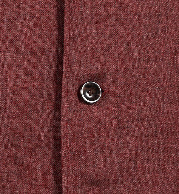 TOMORROWLAND MENS「TOMORROWLAND PILGRIM リネン ハンドカバーシャツ」|ブルゾン・スタジャン|