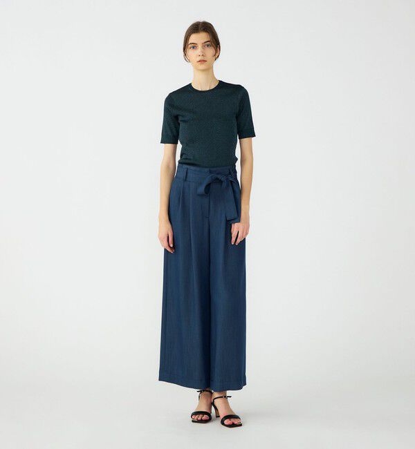 Ballsey「マーセライズドコットン クルーネックプルオーバー」|ニット・セーター|