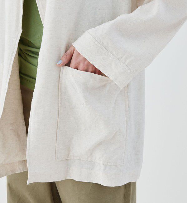 GALERIE VIE「ホームステッドクロス リラックスジャケット」|テーラードジャケット|