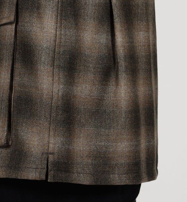 TOMORROWLAND MENS「ウールカシミヤシルク ダブルポケット シャツジャケット SILKAIR LORO PIANA」|ブルゾン・スタジャン|