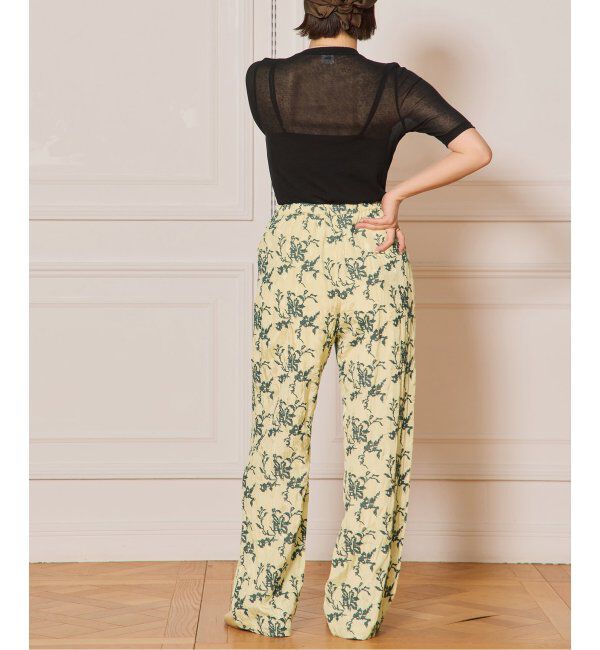 IENA LA BOUCLE「《追加》IENA LA BOUCLE 水撚りガスフライス半袖プルオーバー」|Tシャツ・カットソー|