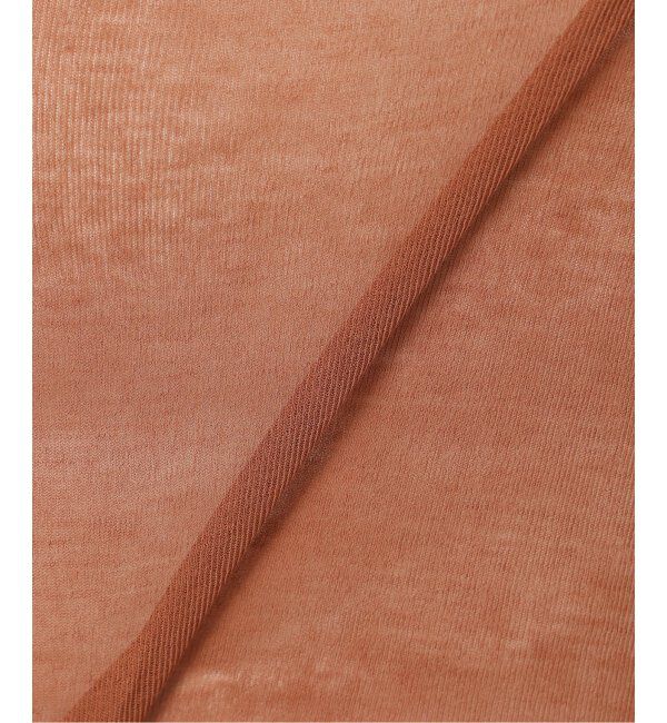 IENA LA BOUCLE「《追加》IENA LA BOUCLE 水撚りガスフライス半袖プルオーバー」|Tシャツ・カットソー|