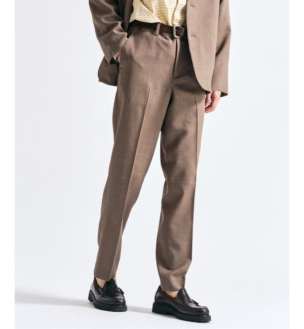 417 EDIFICE「【EVALET / エバレット】 メッシュスリムパンツ　"セットアップ着用可能"」|スラックス|