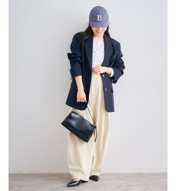 U by SPICK&SPAN「レースボンディングオーバージャケット」|テーラードジャケット|