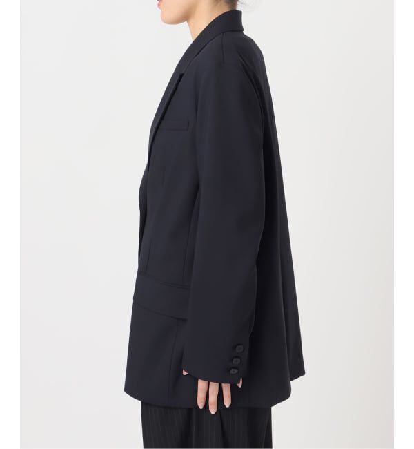 U by SPICK&SPAN「レースボンディングオーバージャケット」|テーラードジャケット|