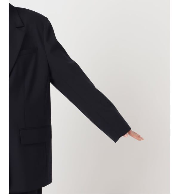 U by SPICK&SPAN「レースボンディングオーバージャケット」|テーラードジャケット|