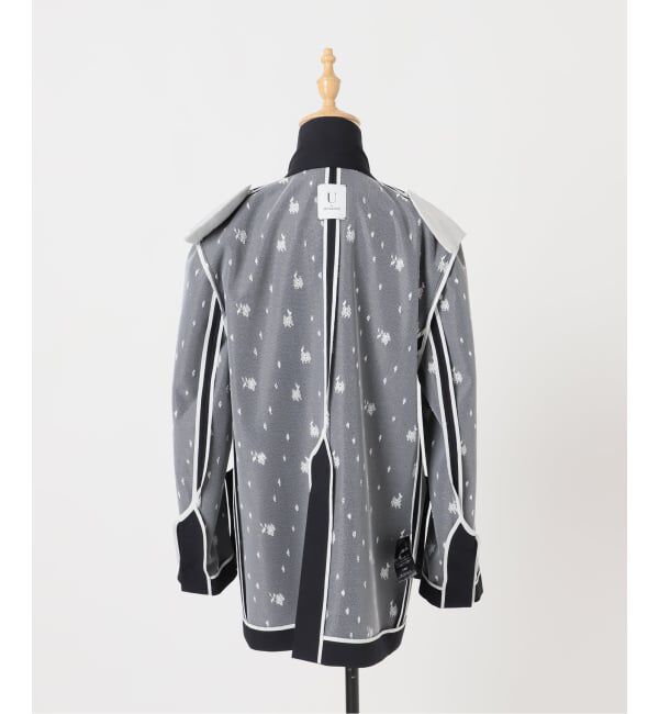U by SPICK&SPAN「レースボンディングオーバージャケット」|テーラードジャケット|