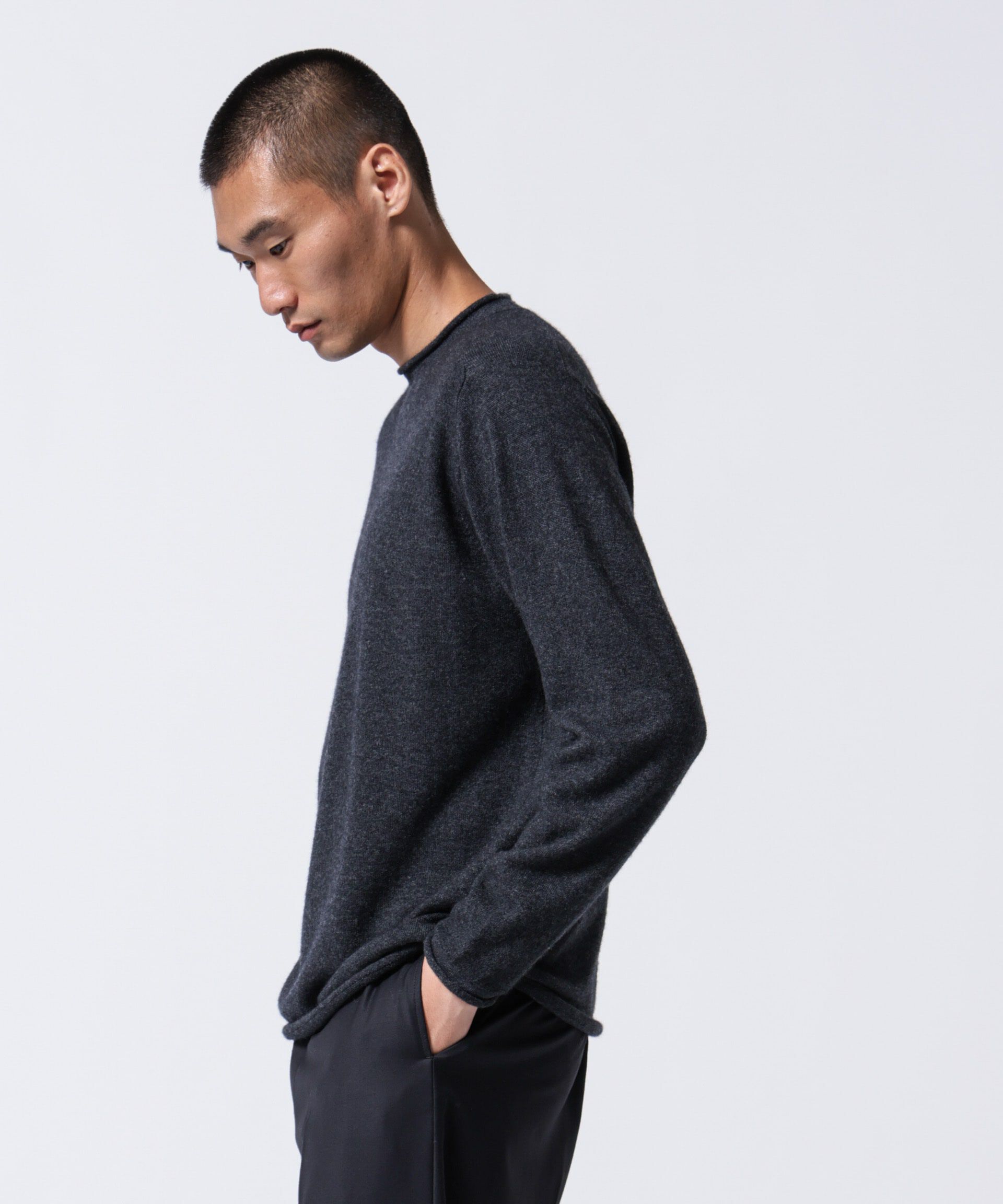 nano･universe「「ASSEMBLANC」カシミヤブレンドリラックスセーター」|ニット・セーター|