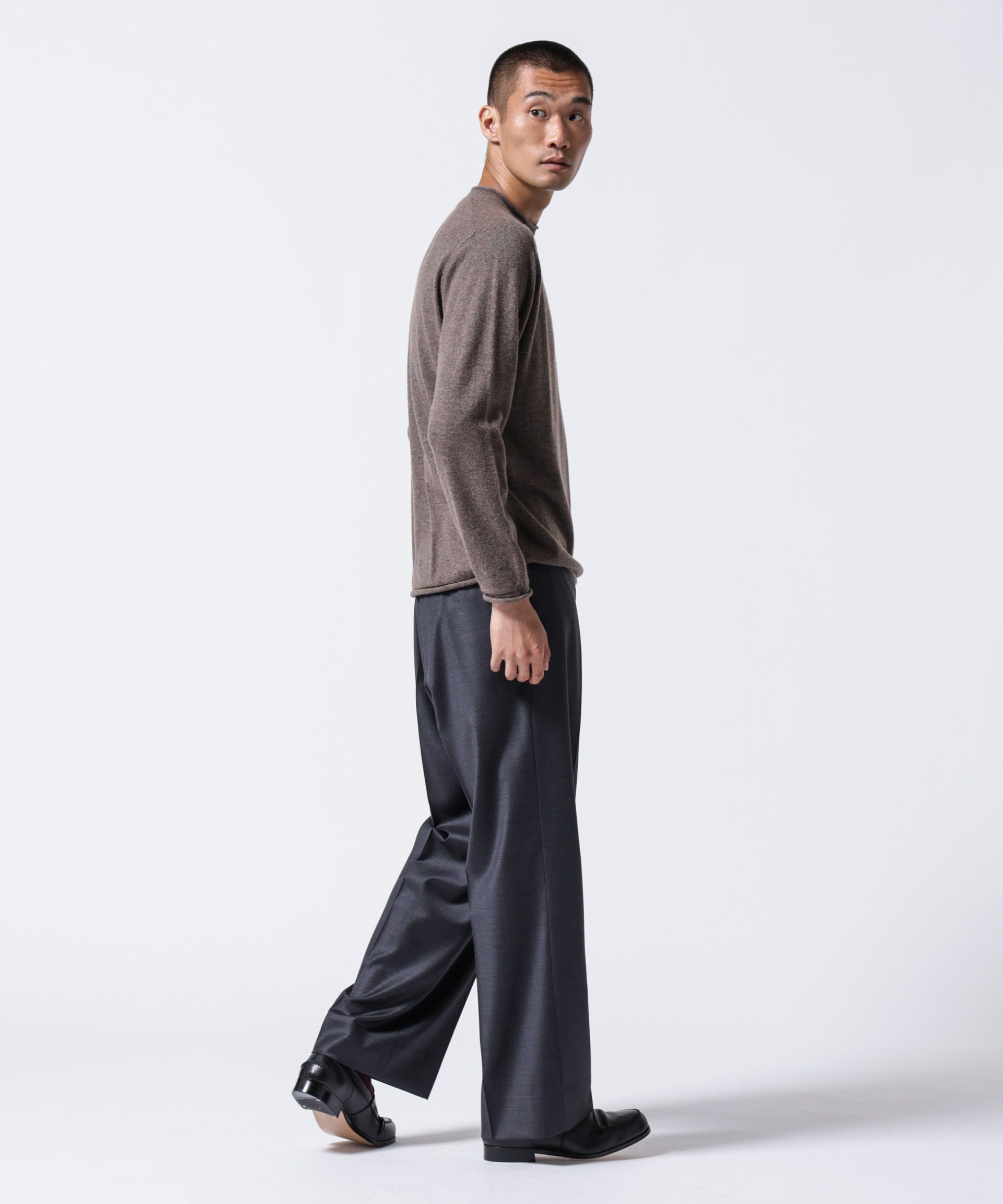 nano･universe「「ASSEMBLANC」カシミヤブレンドリラックスセーター」|ニット・セーター|