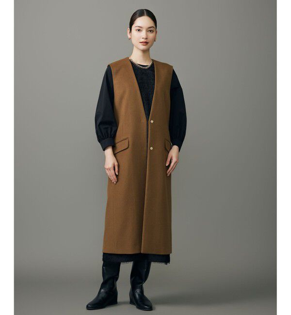 自由区「【カタログ掲載】Super100sライトビーバー ジレ」|ベスト・ジレ|