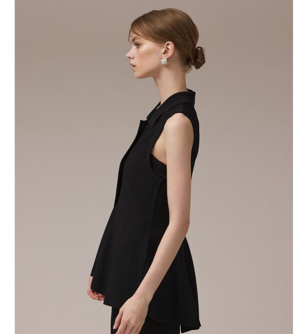 GRACE CONTINENTAL「ビジューニットベスト」|ベスト・ジレ|