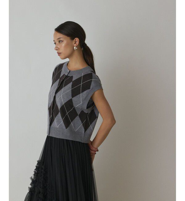 Diagram「アーガイルニットベスト」|ベスト・ジレ|