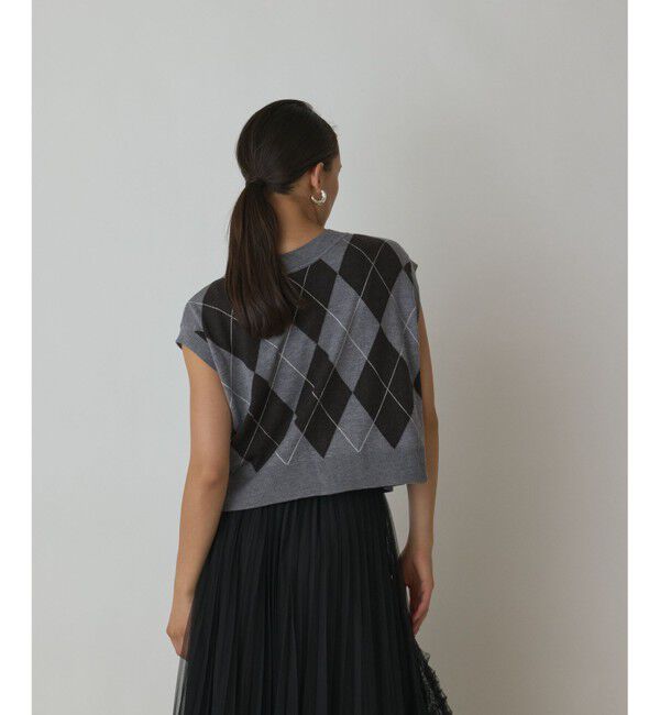 Diagram「アーガイルニットベスト」|ベスト・ジレ|