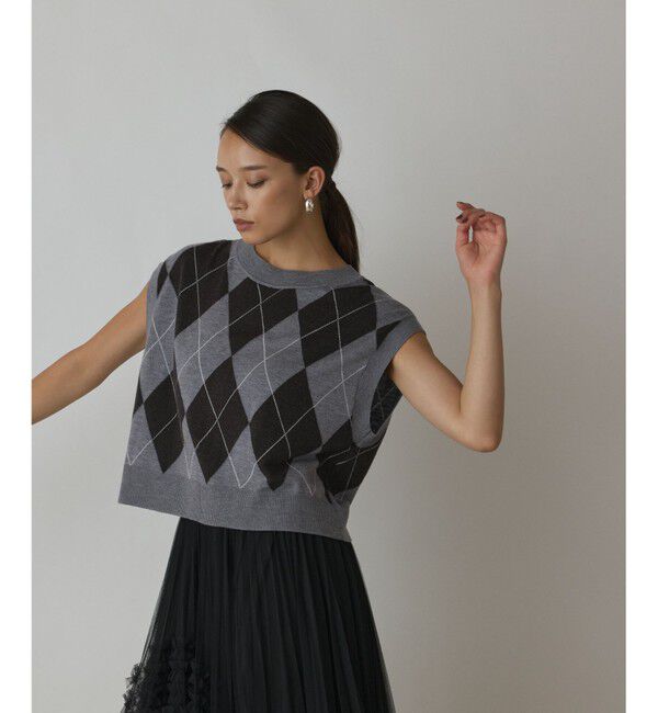 Diagram「アーガイルニットベスト」|ベスト・ジレ|