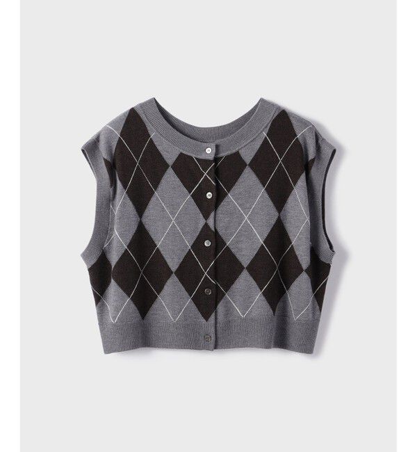 Diagram「アーガイルニットベスト」|ベスト・ジレ|