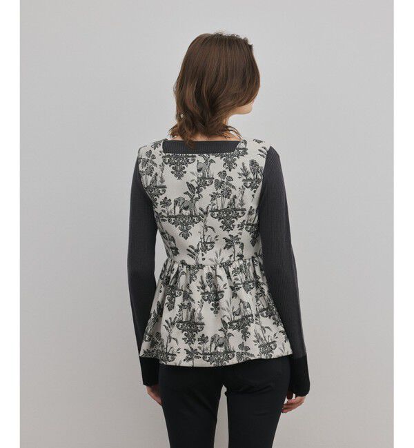 Diagram「アニマルジャガードペプラムベスト」|ベスト・ジレ|