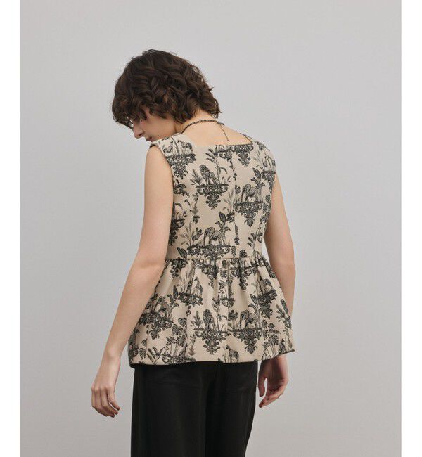 Diagram「アニマルジャガードペプラムベスト」|ベスト・ジレ|