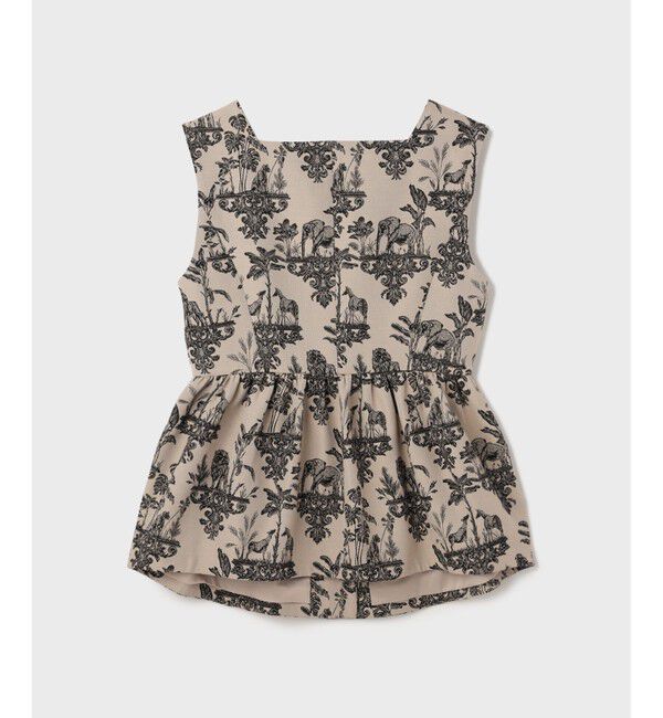 Diagram「アニマルジャガードペプラムベスト」|ベスト・ジレ|