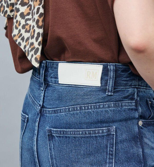 Rie Miller「【RM denim】ハイウエストソフトフレアデニム」|デニム|