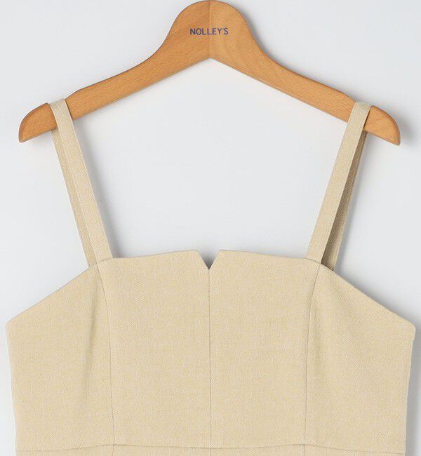 NOLLEY'S「ウォッシャブルウール調ストレッチキャミワンピース」|ワンピース|