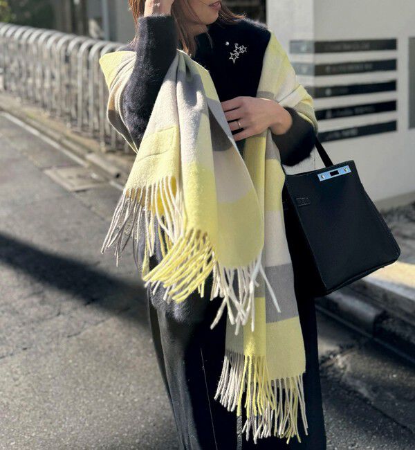 NOLLEY'S「【TWEEDMILL/ツィードミル】ラムズウールストール」|ストール|