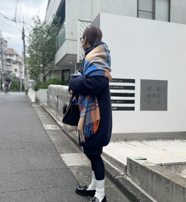 NOLLEY'S「【TWEEDMILL/ツィードミル】ラムズウールストール」|ストール|