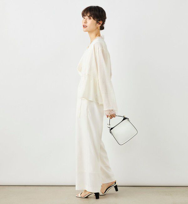 NOLLEY'S sophi「ウォッシャブルバックサテンサロペット」|オールインワン|