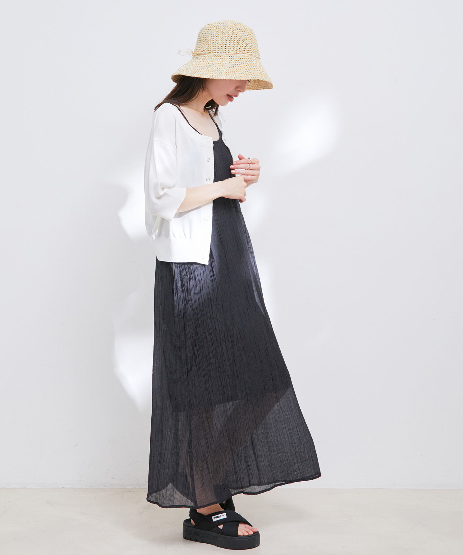 VIS「ナチュラル雑材ハット」|ハット|