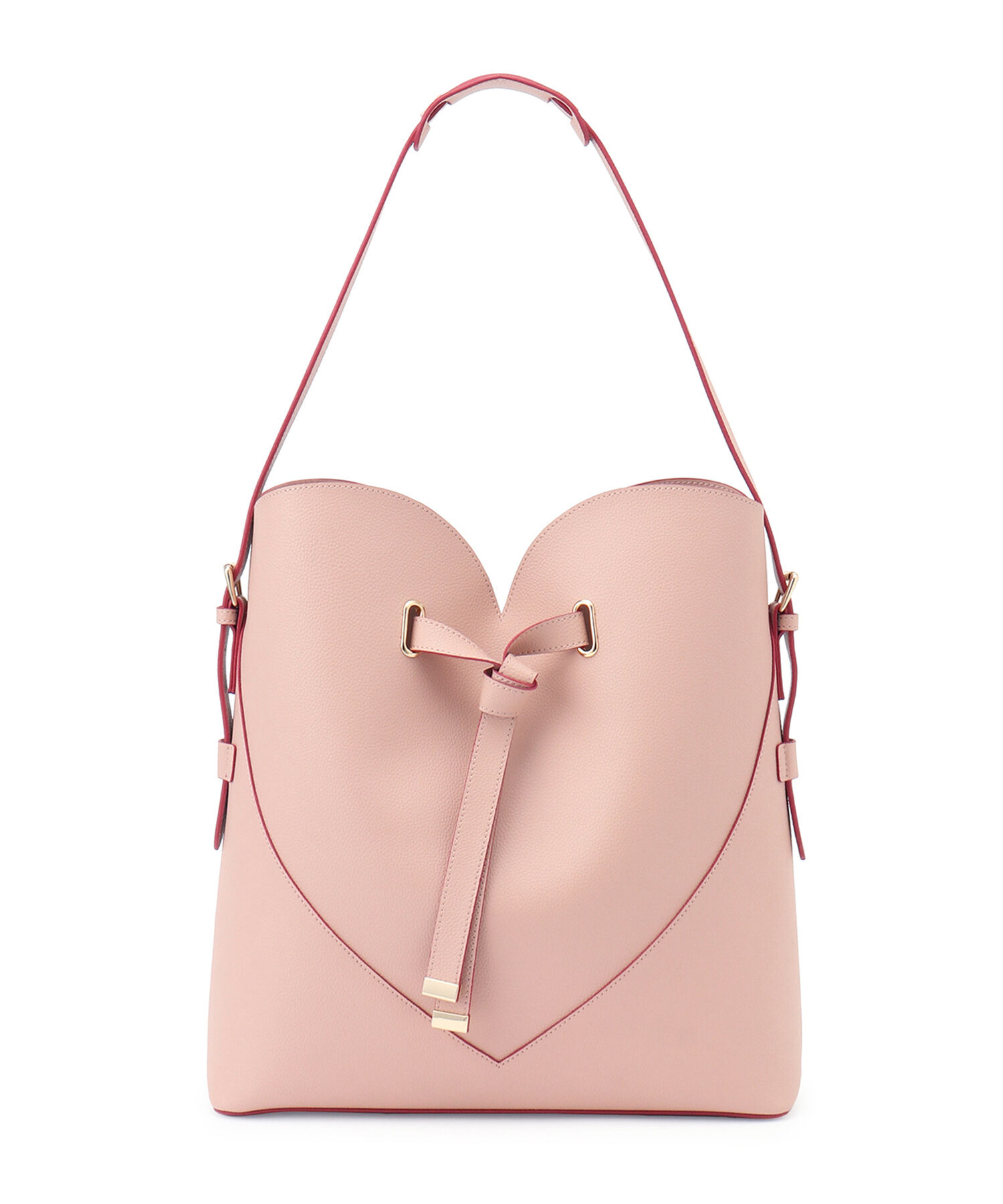 VIS「【A4収納】ハートカットバッグ(ラージサイズ)/追加」|ショルダー・メッセンジャー|