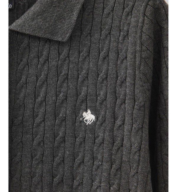 VIS「【POLO BCS】VIS別注ニットワンピース」|ワンピース|