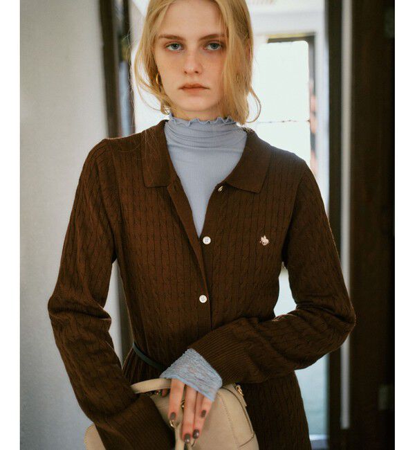 VIS「【POLO BCS】VIS別注ニットワンピース」|ワンピース|