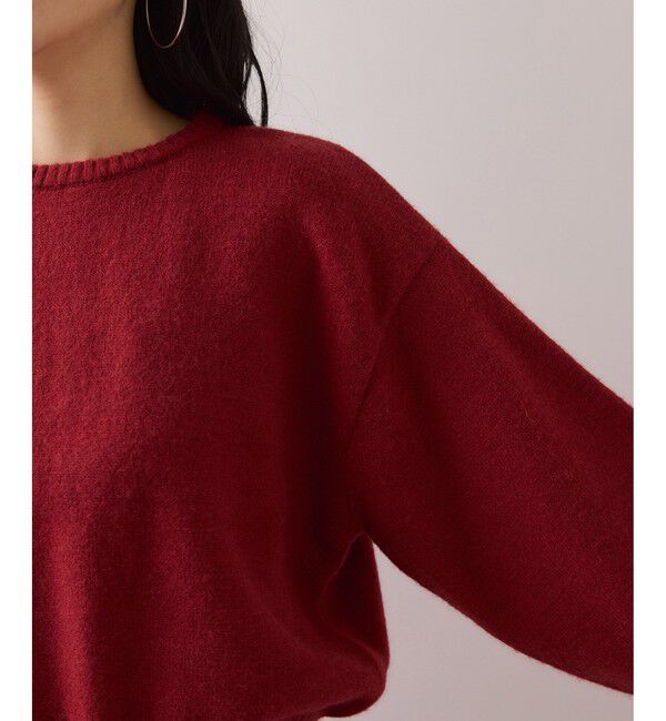 VIS「【WEB限定】裾ジップニットプルオーバー」|ニット・セーター|