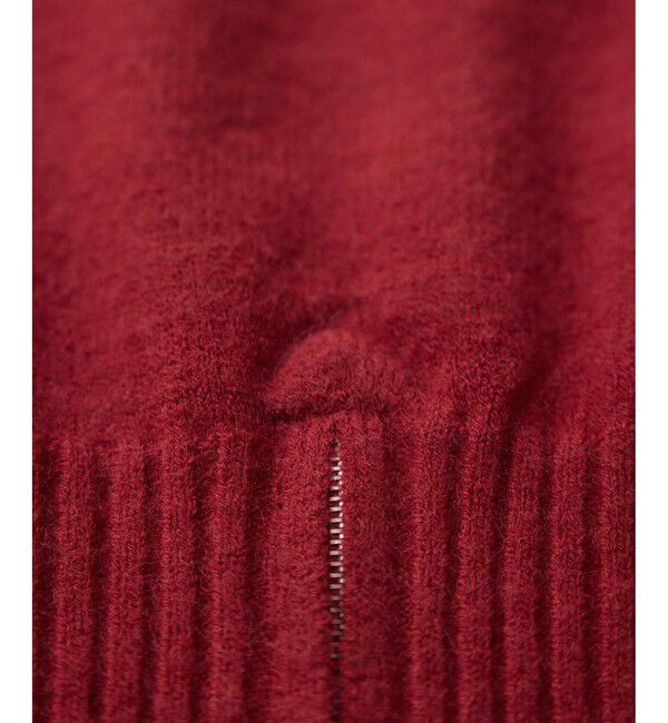 VIS「【WEB限定】裾ジップニットプルオーバー」|ニット・セーター|