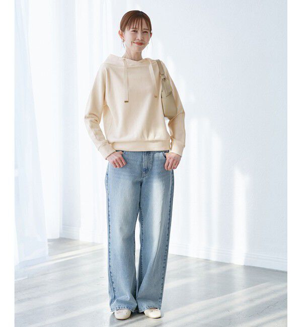 Rope&rsquo;Picnic「【emur/エミュール】リブベロアプルオーバー」|Tシャツ・カットソー|