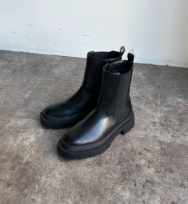  「サイドゴアタンクショートブーツ」|ショートブーツ|