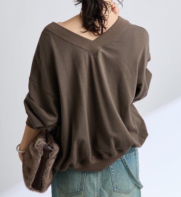  「【秋カラー登場】2wayスウェット」|Tシャツ・カットソー|