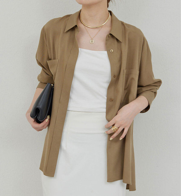  「【La nature linge】ベア天竺キャミソール」|インナー|