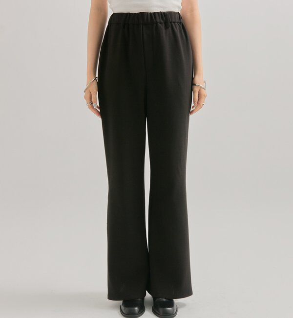  「細身フレアパンツ」|チノ|