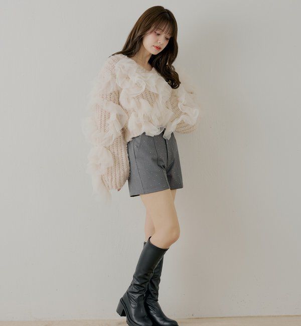  「ラインストーンショートパンツ」|チノ|